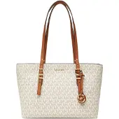 Michael Kors Md Ew Tz Tote - Cream - ONE SIZE