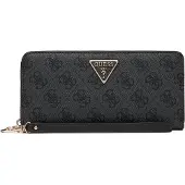 GUESS Laurel Ii Slg Large Zip Around - Black - ONE SIZE