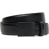 Calvin Klein Titlecase Plaque Buckle 32Mm - Blue - 115