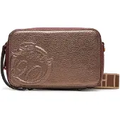 Hispanitas for woman. BI254158 Bronze Samba Met bag (OSFA), Casual, Polyurethane