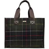 Barbour Turnberry Tartan Tote Bag - Green - ONE SIZE