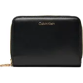 Calvin Klein Kukkaro 'RFID Monogram' musta