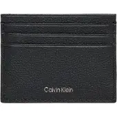 Calvin Klein Foil Emboss Cardholder - Black - ONE SIZE