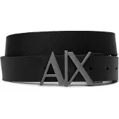 Armani Exchange for man. 951017CC50543120 Leather belt black, navy (34), Casual, Classic