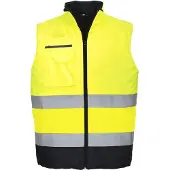 Portwest S267 Hi-Vis kaksivärinen lämpöliivi