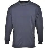 Portwest Base Layer harmaa tekninen pitkähihainen aluspaita