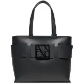 Armani Exchange for woman. 9491380A87400020 Black shopping bag (OSFA), Casual, Polyurethane