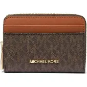 Michael Kors Jet Set - Lompakko ruskea