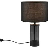 TRIO Grazia pöytävalaisin E14 33cm musta/musta