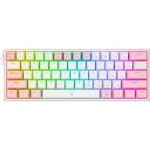 Redragon K617 Fizz RGB white/pink