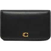 Coach Slim Card Case - Black - ONE SIZE