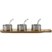 Samuel Groves - Serveware Minikattilasarja 9 cm 3 osaa Teräs