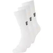 Björn Borg Classic Polyamide Crew Sock 3P - White - 41-45