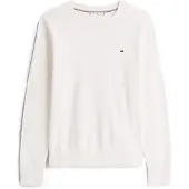 Tommy Hilfiger Neulepaita 'Fine' valkoinen