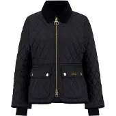 Barbour Fitted Beadnell Quilted Jacket - Black - 38