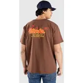 Rivvia Projects Floral Pursuit T-Paita ruskea, S