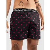 Empyre Red Hearts Loose Bokserit black Koko M