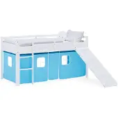 Hobby Hall Parvisänky, Home, 207.5x110x217.5 cm, valkoinen ja sininen