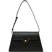 Coccinelle Dew Medium Shoulder Bag - Black - ONE SIZE