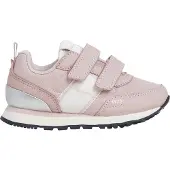 Pepe Jeans for girl. PGS400003 Dublin Fame Sneakers pink (24), Flat, Velcro, Casual, children's fashion