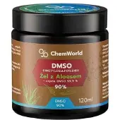 Emspit ChemWorld DMSO 90% geeli Aloe Veran kanssa - 120 ml