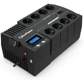 Cyberpower BR1000ELCD-FR keskeytymätön virtalähde (UPS) Line-Interactive 1 kVA 600 W 8 vaihtovirtapistorasiaa