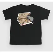 Empyre Pizza Rat Kids T-paita musta, M