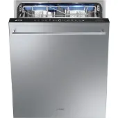 Smeg STX325BLLC kalusteiden alle sijoitettava astianpesukone, ruostumaton teräs