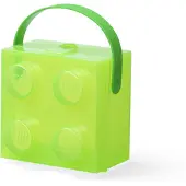 LEGO STORAGE Box W. Handle Translucent Green - Green - ONE SIZE