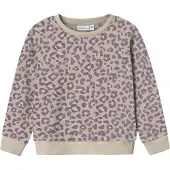 Name it Collegepaita 'DAVINA' hiekka / vaaleanvioletti