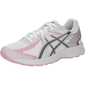 Asics unisex. 1203A684 White Jog 100S Sneakers (37.5), Flat, Laces, Casual