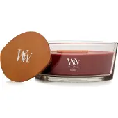 Woodwick Opulent Wood Rouge Oud tuoksukynttilä sisältää puusydämen 453.6 g