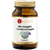 Yango Myo-Inositoli + D- Chiro-Inositoli - 100 kapselia.