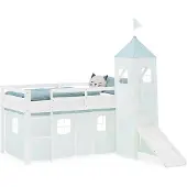 Hobby Hall Parvisänky, Home, 207.5x228x217.5 cm, valkoinen ja vihreä