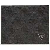 GUESS Kukkaro 'MADRID BLLFLD W COIN POCKET' tummanharmaa / musta
