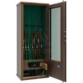 Metalk SCRIGNO 1736540BS NUT E luksustason asekaappi lasilla