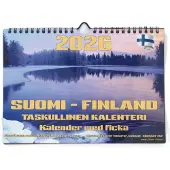 Suomen Aika Suomi-Finland 2026 taskullinen seinäkalenteri