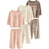 Next Yöpuku beige / ruskea / roosa