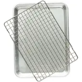 Nordic Ware Naturals Quarter Sheet Med Stativ - Silver - 30X22X2.8CM