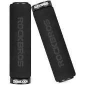 RockBros BT1001BKBK sponge bicycle handlebar grips - black