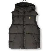 Lyle & Scott Ripstop Quilted Gilet - Brown - 170-176