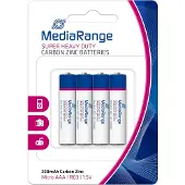MediaRange MRBAT141, Kertakäyttöinen akku, AAA, Sinkki, 1,5 V, 4 kpl, 200 mAh
