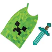 Mojang studios Minecraft Sword & Cape Set - Multi/patterned - S (5-6)