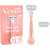Gillette Venus Smooth Sensitive partahöylä + 2 partaterä