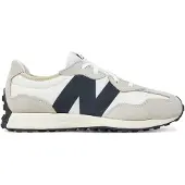 New Balance unisex for kids. GS327V1 Shoes 327 grey (38.5), Flat, Laces, Casual, children's fashion