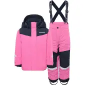 Didriksons Skare Kids Talvinen Setti Sweet Pink Sweet pink-90 cm Vaaleanpunainen 90 cm Tytöt