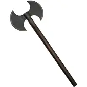 India Made Double Blade Battle Axe