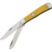 Cattleman's Cutlery Trapper Yellow