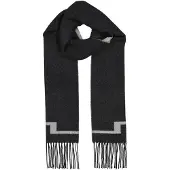 J.lindeberg Champ Double Sided Scarf - Black - ONE SIZE