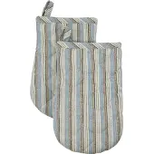 House Doctor - Chef Uunikinnas 24x14 cm 2 kpl Sininen/Hiekka